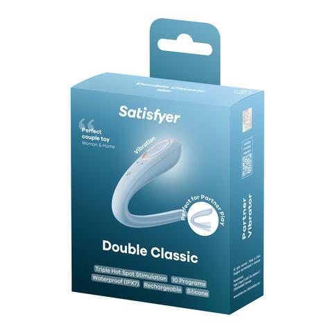 Satisfyer Double Classic Light Blue