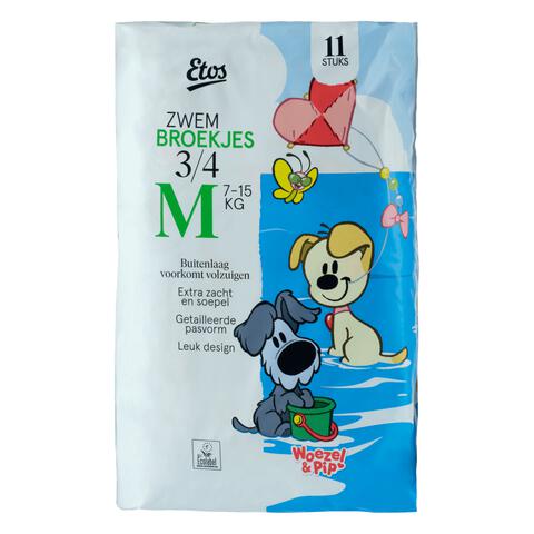 Etos Woezel en Pip Zwemluiers Maat M 11 stuks