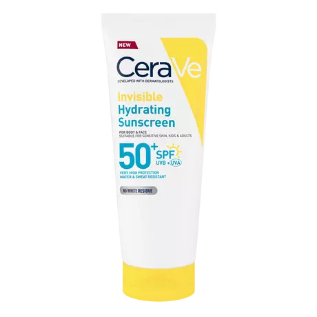CeraVe Onzichtbare Hydraterende Zonnebrandcrème SPF50 75 ML