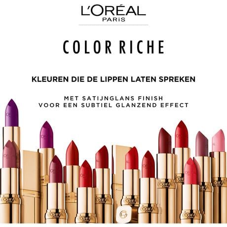 L'Oréal Paris Color Riche Satin 163 Orange Maqique Oranje Lippenstift 4,5 GR