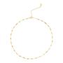 BiSjU Jewellery Ketting Met Sterretjes Gold Plated Stainless Steel