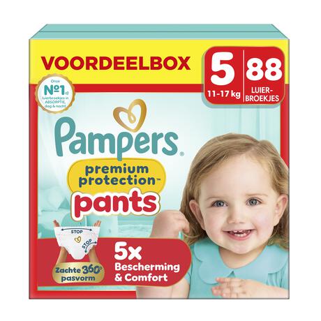 Pampers Premium Protection Pants Voordeelbox Luierbroekjes Maat 5 11-17 kg 88 stuks