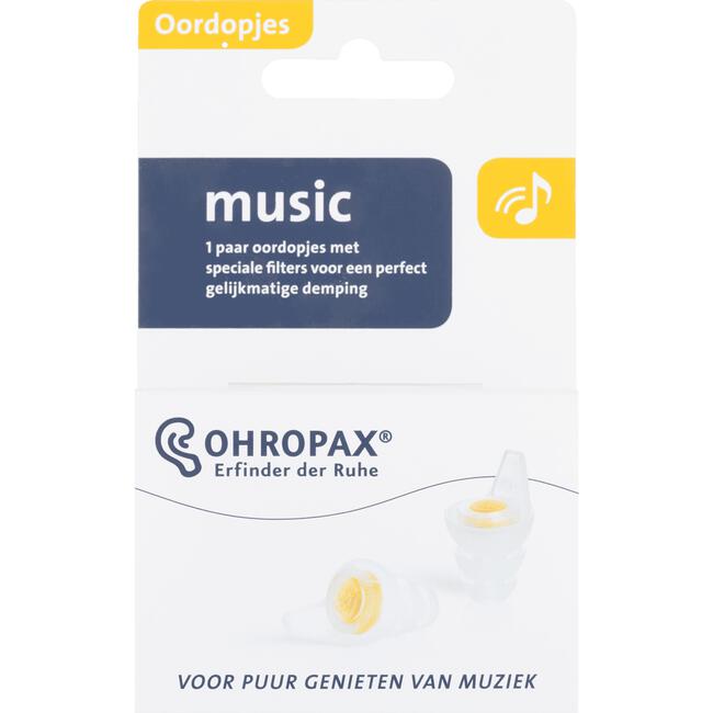 Zijdelings Oordeel moed Ohropax Music Oordopjes 4 EA | Etos