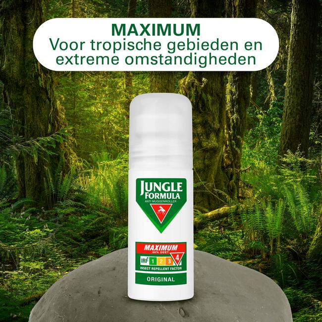 Jungle Formula Anti Muggenroller Maximum 50% DEET 50 ML