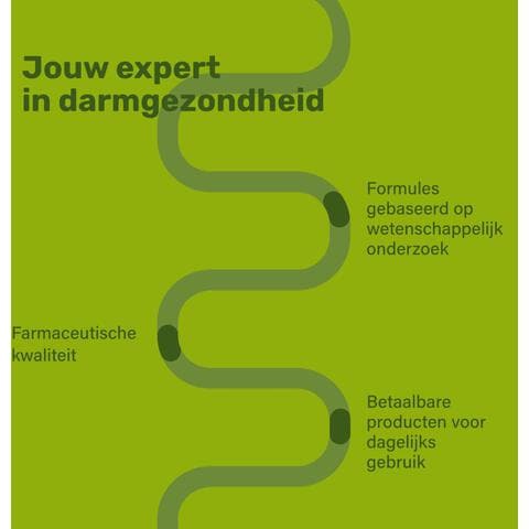 Nupure probaflor plus - Probiotica complex met pepermunt en chicorei, 60 capsules