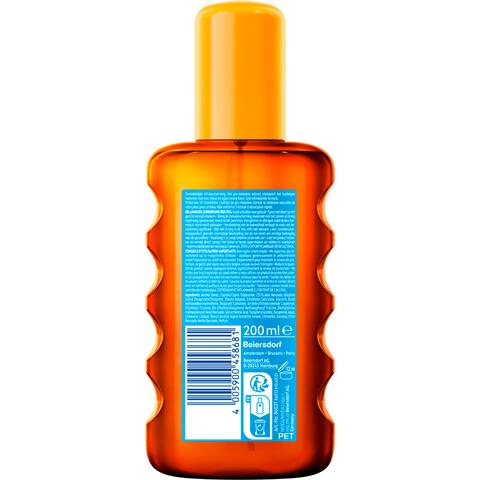 NIVEA SUN Protect & Bronze Zonnebrand Olie Spray SPF 20 200 ML