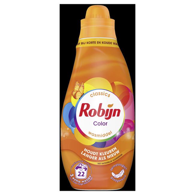 Robijn Klein & Krachtig Classics Color Vloeibaar Wasmiddel 19 wasbeurten