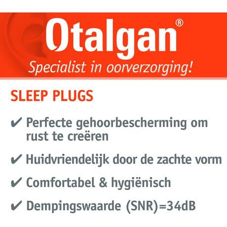 Otalgan Sleep Plugs 10 paar