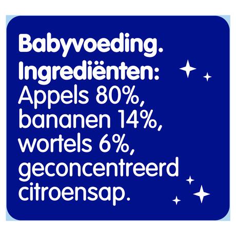 Nestlé Little Rockets Smoothie Appel Banaan Wortel 2+