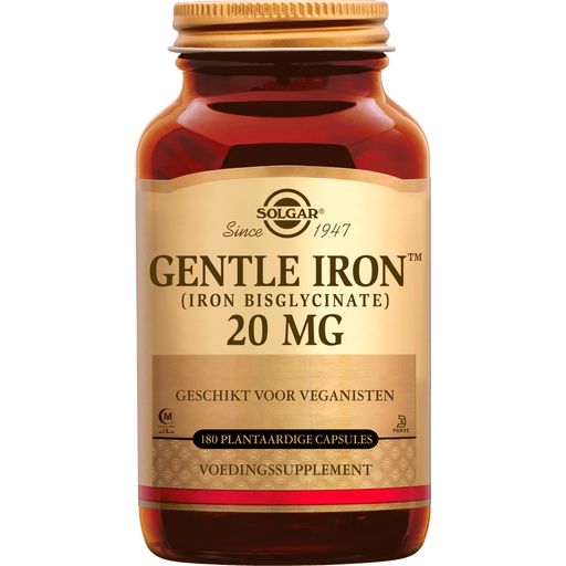 Solgar Gentle Iron 20 MG CAP 180 stuks