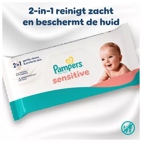 Pampers Sensitive Billendoekjes 80 stuks