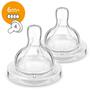 Philips Avent Classic+ Anti-Colic Flesspeen 6 M+ SCF634/27 2 Stuks