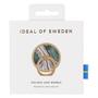 IDEAL OF SWEDEN Magnetic Ring Mount Golden Jade Marble 