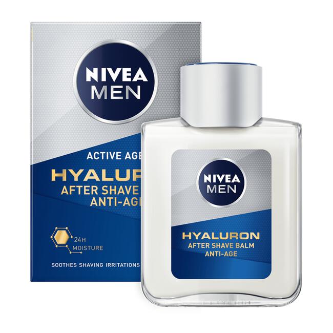 NIVEA MEN Active Age Hyaluron Aftershave Balsem Anti-Age 75 ML