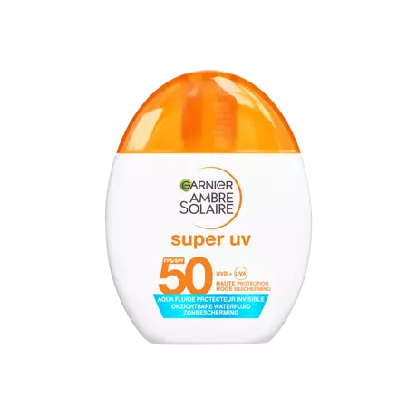 Garnier Ambre Solaire Super UV Face Refreshing Water Fluid Transparent SPF50+ 40 ML