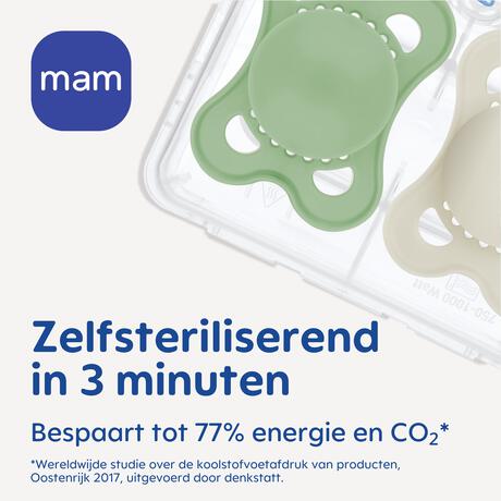 MAM Original Night 0-6M Blue 2 stuks
