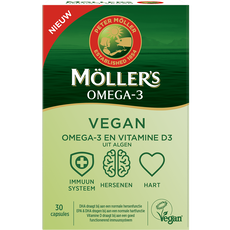 Möller's Omega-3 Vegan Algenolie 30 capsules