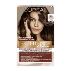 L'Oréal Paris Excellence Universal Nudes Permanente Haarverf 4U Middenbruin