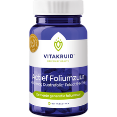 Vitakruid Actief Foliumzuur 400 mcg - 90 tabletten