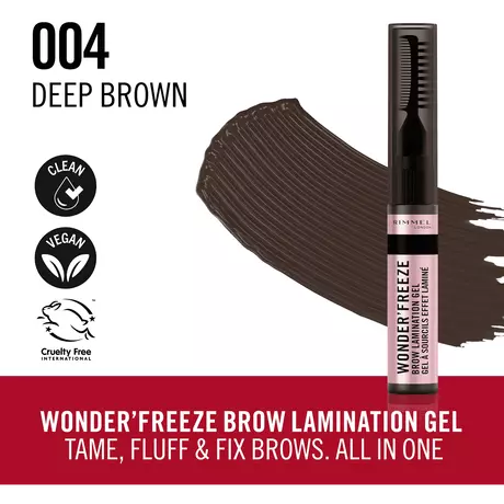 Rimmel London Wonder'freeze Wenkbrauwgel 004 Deep Brown