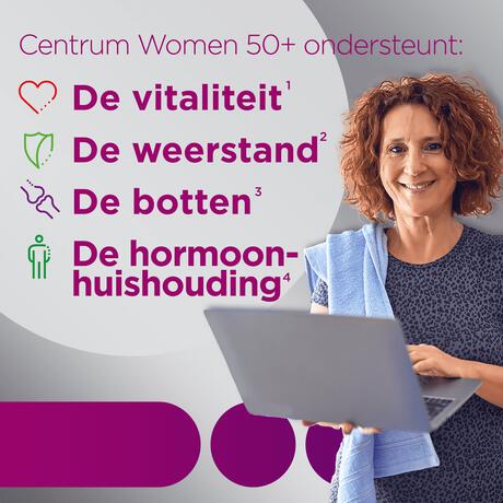 Centrum Women 50+ Multivitaminen Tabletten 30 stuks