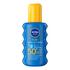 NIVEA SUN Kids Protect & Hydrate Zonnebrand 5 in 1 Gekleurde Spray SPF50+ 200 ML