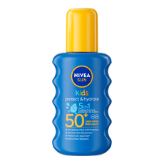 NIVEA SUN Kids Protect & Hydrate 5in1 Gekleurde Spray SPF50+ 200 ML