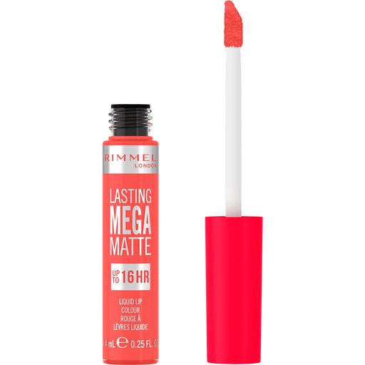 Rimmel London Lasting Mega Matte Liquid Lipstick 600 Coral Sass