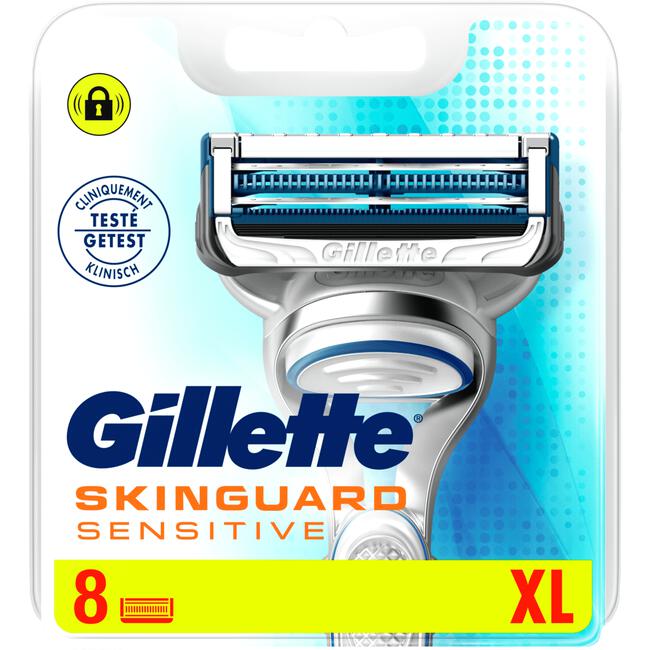 Gillette SkinGuard Sensitive Navulmesjes 8 stuks