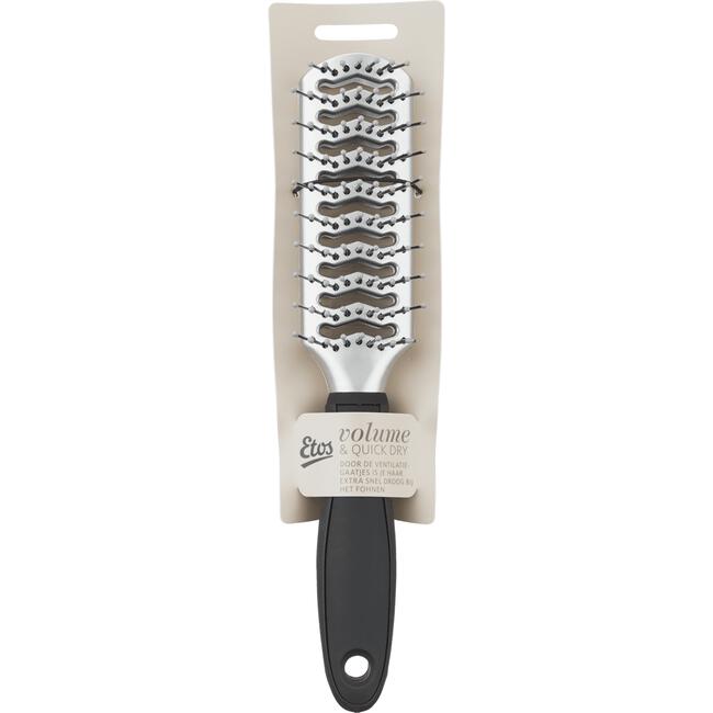 Etos Volume & Quick Dry Borstel Zwart
