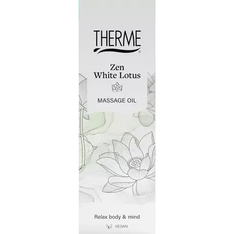 Therme Zen White Lotus Massage Oil 125 ML