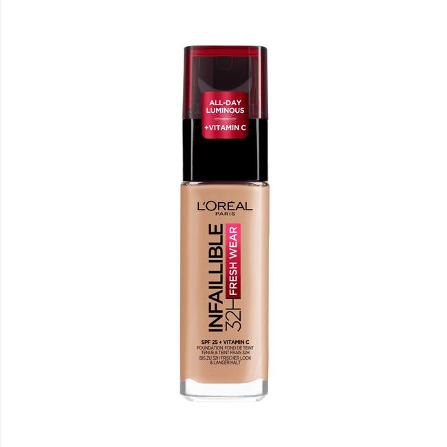 L'Oréal Paris Infaillible 32HR Fresh Wear 220 Sand Foundation met SPF25 30 ML