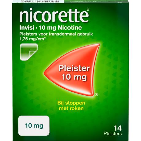 Nicorette Invisible Patch 10MG 14 stuks