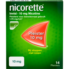 Nicorette Invisible Patch 10MG 14 stuks