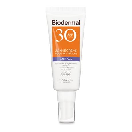 Biodermal Anti Age Zonnecrème voor het gezicht SPF30 40 ML
