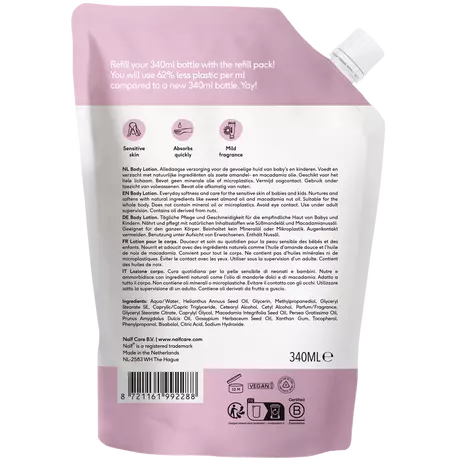 Naïf Baby & Kids Verzachtende Bodylotion Navulverpakking 340 ML