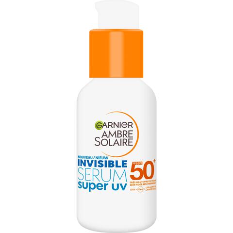 Garnier Ambre Solaire Dagelijkse Invisible Super UV SPF50 Onzichtbaar Zonnebrand serum