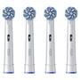 Oral-B Sensitive Clean Opzetborstels Wit 4 Stuks