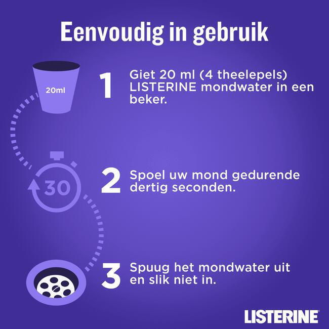Listerine® Total Care Teeth Protection Mondspoeling 500 ML