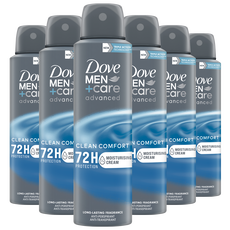 Dove Men+Care Clean Comfort Deodorant Spray 150 ML Multipack 6 stuks