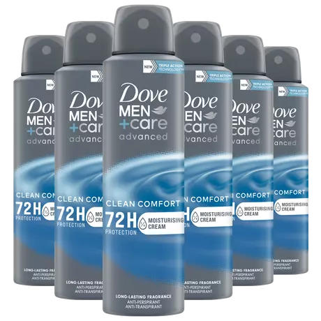 Dove Men+Care Clean Comfort Deodorant Spray 150 ML Multipack 6 stuks