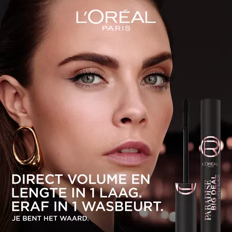 L'Oréal Paris Paradise Big Deal Latex Black Mascara