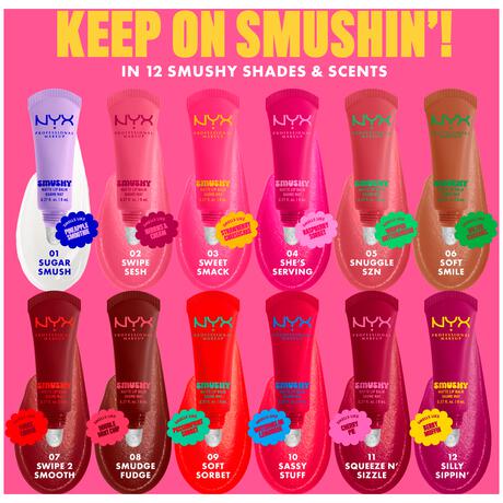 NYX Smushy Matte Lip Balm Smudge Fud