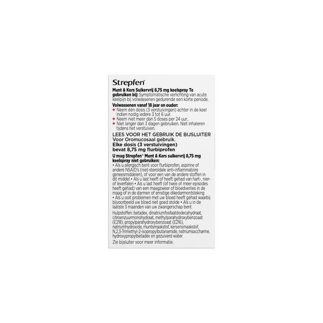 Strepfen 8,75 mg Keelspray 15 ml
