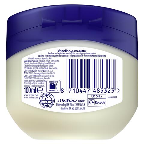 Vaseline Cocoa Butter Moisturising Jelly 100 ML