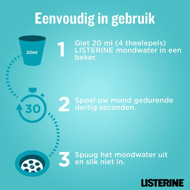 Listerine® Cool Mint Mondspoeling 600 ML