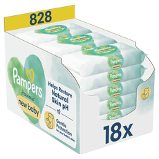Pampers Harmonie New Baby Billendoekjes 18x46 Stuks