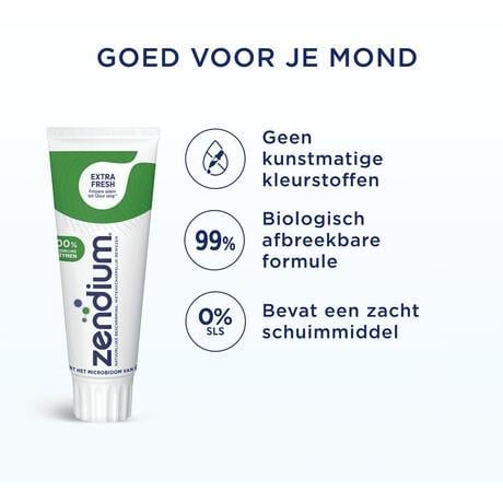Zendium Tandpasta Extra Fresh 75 ML