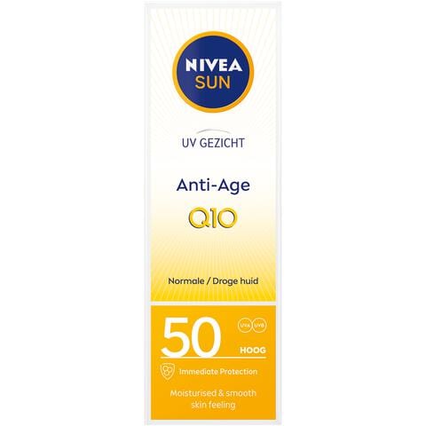 NIVEA SUN Gezichtszonnecrème Anti-Age & Anti-Pigmentvlekken SPF50 50 ML