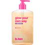 b.tan Glow Your Own Way Shimmer Gradual Self Tan Gel 473 ML